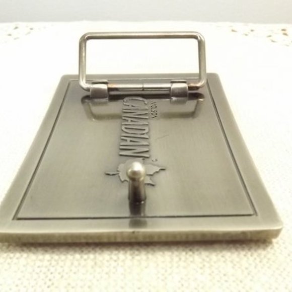 Vintage Molson Canadian Belt Buckle It Starts Here - Picture 6 of 7